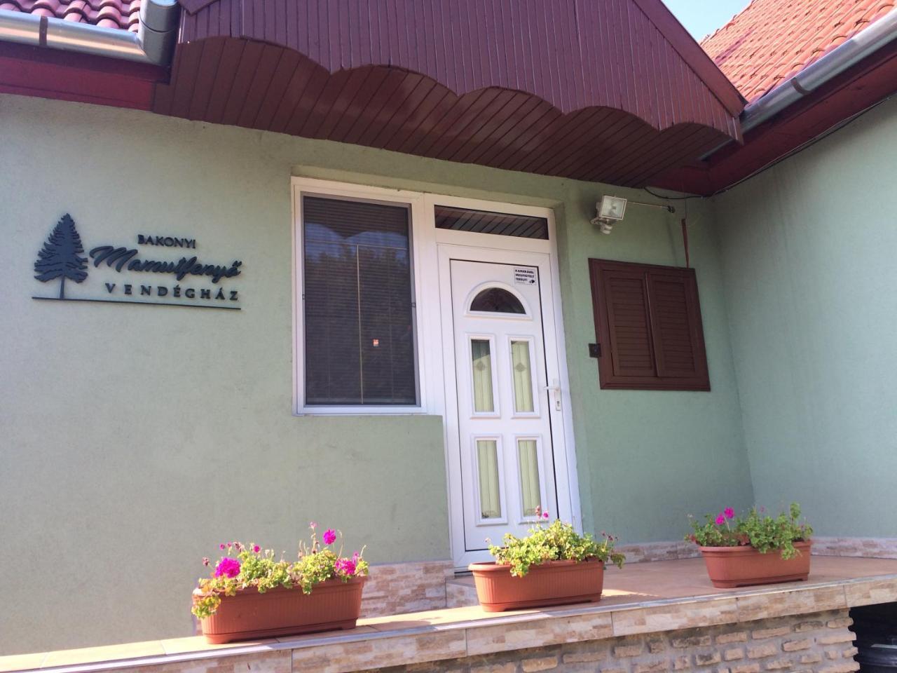 Apartmán Bakonyi Mamutfenyo Vendeghaz Tés Exteriér fotografie